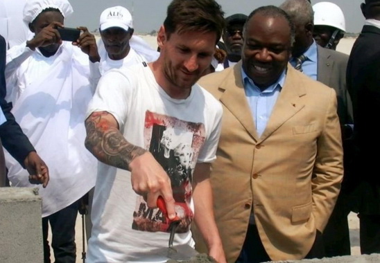 Лионель Месси получит 3,5 миллиона евро за участие в закладке первого камня стадиона в Габоне