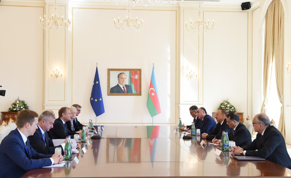 Ильхам Алиев: «Связи между Евросоюзом и Азербайджаном, безусловно, расширятся и вступят в новый этап» - ФОТО