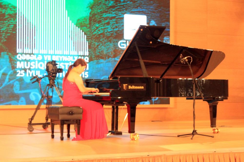 На VII Габалинском международном музыкальном фестивале состоялся концерт музыкантов Азербайджана, России и Израиля - ФОТО