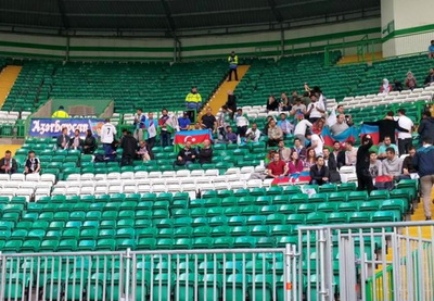 Около 300-х болельщиков поддержат «Карабах» на матче Лиги чемпионов в Шотландии