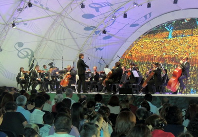 В Габале состоялся концерт Камерного оркестра «Виртуозы Москвы» - ФОТО
