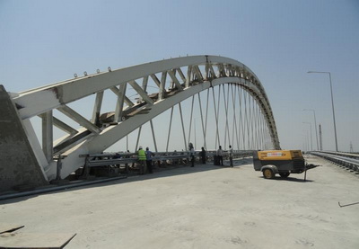 В Азербайджане завершается строительство нового моста – ФОТО