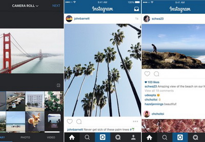 Instagram вводит новые формы фотографий