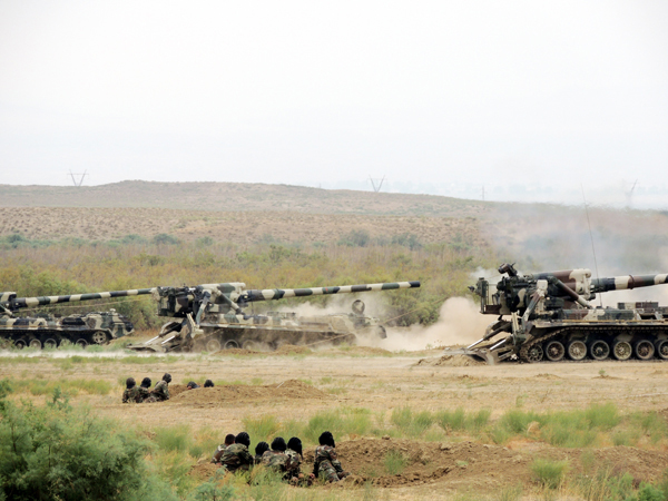 Прошли учения ракетных и артиллерийских войск ВС Азербайджана – ФОТО - ВИДЕО