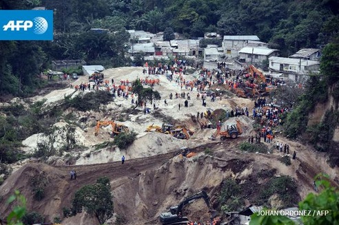 В результате схода оползня в Гватемале погибли 26 человек