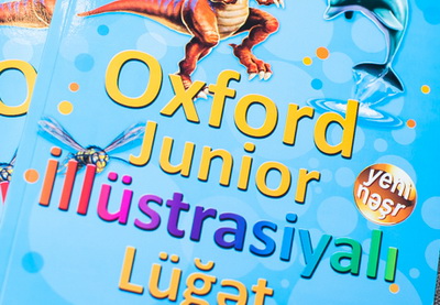 Oxford Junior Illustrated Dictionary теперь и на азербайджанском языке - ФОТО