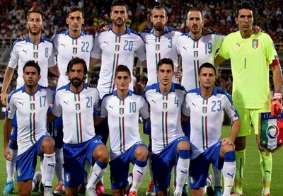 Буффон, Кьеллини, Пирло… Объявлен состав сборной Италии на матч с Азербайджаном