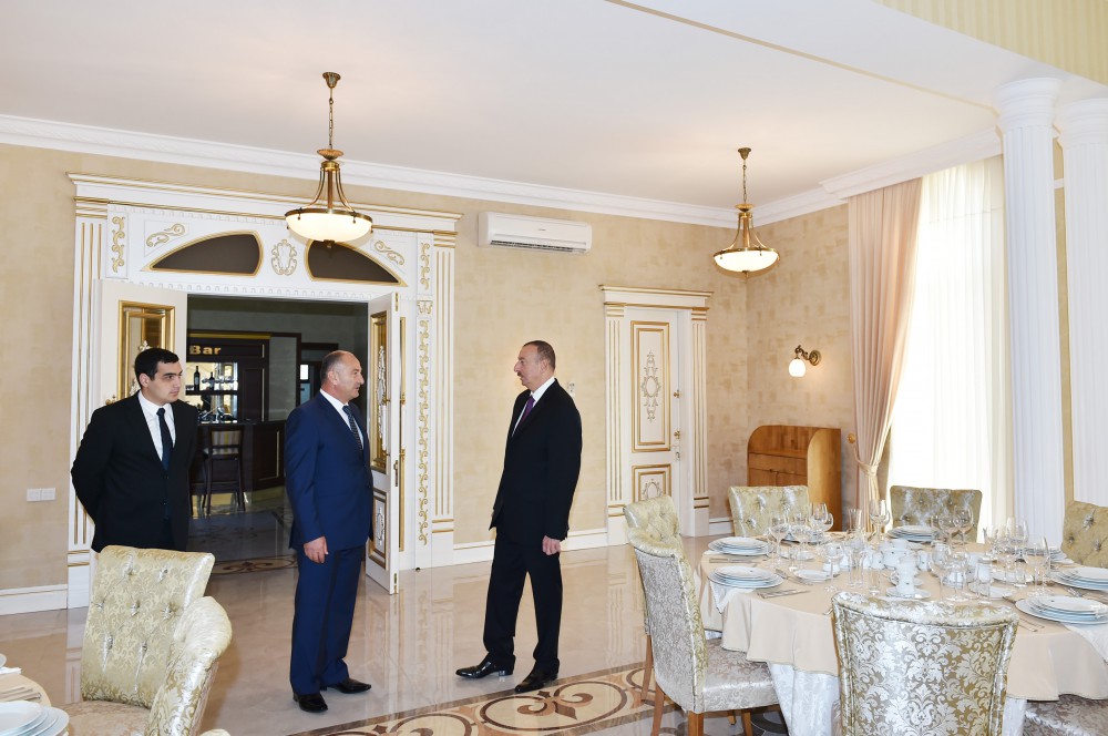 Ильхам Алиев ознакомился с условиями в Уджарском центре отдыха «Фермер» - ФОТО