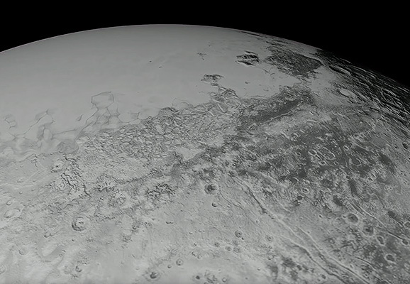 Аппараты NASA обнаружили голубое небо на Плутоне и следы озер на Марсе - ФОТО - ВИДЕО