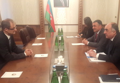 Эльмар Мамедъяров встретился с послом Швейцарии в Азербайджане