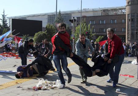 Теракт в Анкаре: на кого указывают стрелки?
