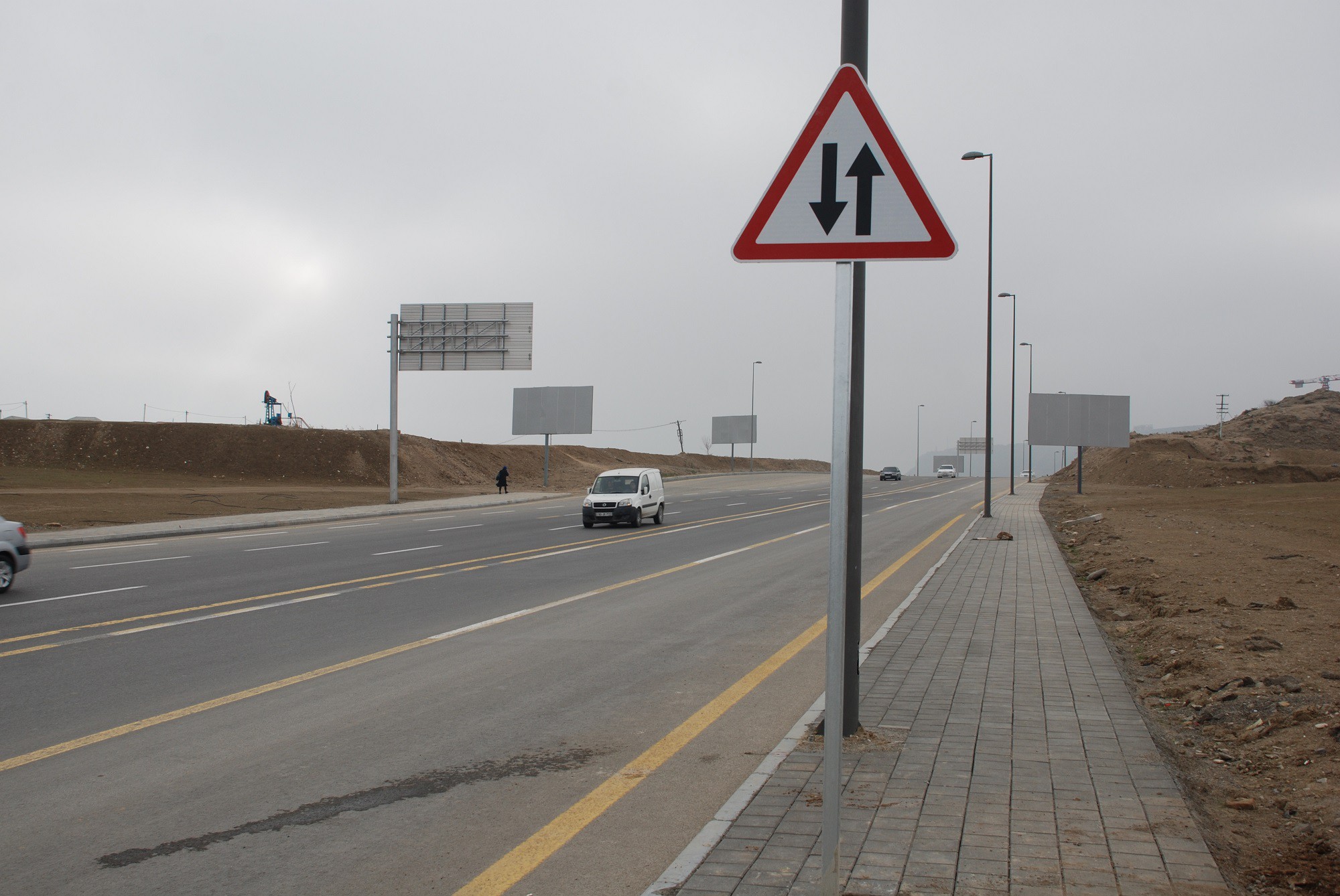 На одной из центральных дорог Баку меняется схема движения – ФОТО - ГРАФИКА