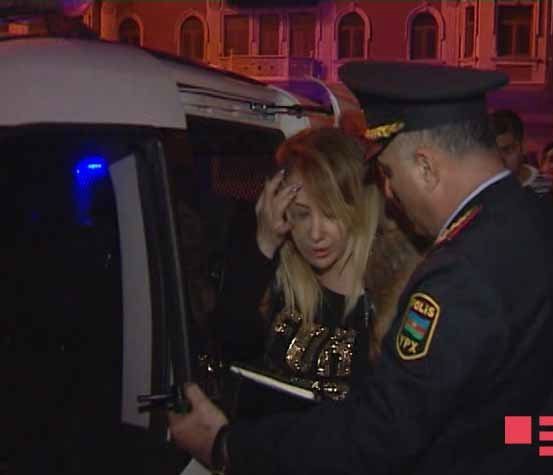 В Баку оштрафована известный продюсер, задержанная за вождение в пьяном виде - ФОТО - ВИДЕО