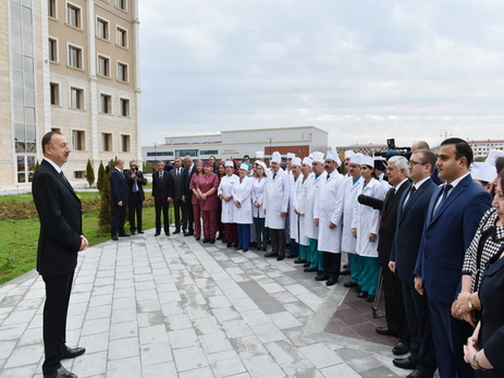 Ильхам Алиев: «Мы делаем в Азербайджане все необходимое для здоровья людей» - ФОТО