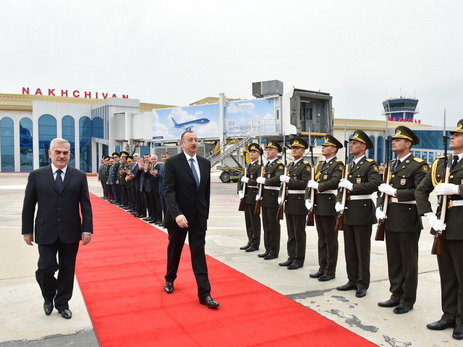 Завершился визит Президента Азербайджана в Нахчыванскую Автономную Республику - ФОТО