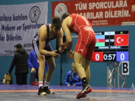 Азербайджанские борцы завоевали 4 медали в первый день турнира в Стамбуле