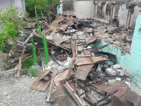 Армянские вооруженные силы подвергли обстрелу населенные пункты Агдамского района - ФОТО