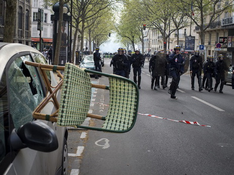 Протесты во Франции: более 20 пострадавших - ФОТО