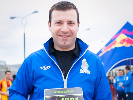 Эльхан Мамедов: «Нескольким сотрудникам АФФА удалось финишировать в первой сотне «Бакинского марафона»