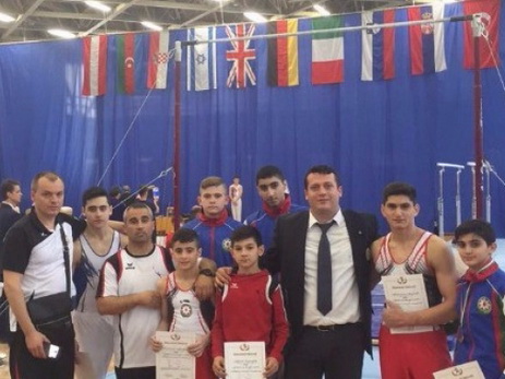 Азербайджанские гимнасты завоевали восемь медалей на Кубке Будапешта