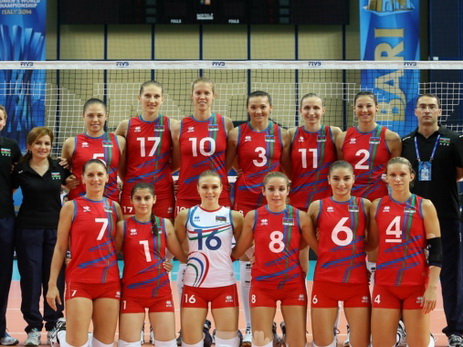Азербайджанские волейболистки готовятся к Евролиге в Израиле