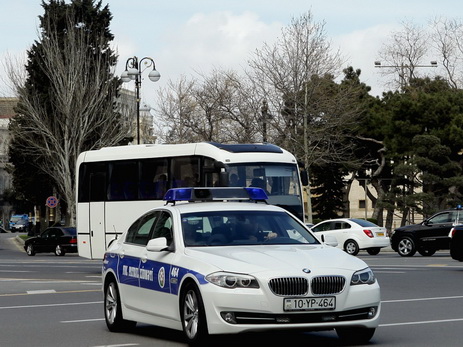 Дорожная полиция Баку начала масштабные рейды