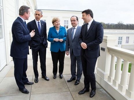 Меркель, Олланд и Ренци ждут от Кэмерона формального запуска Brexit