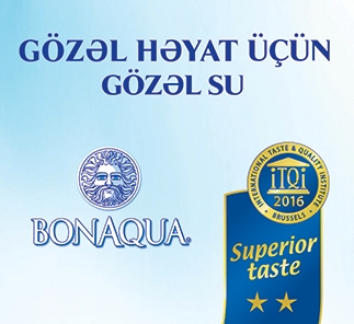 Bonaqua в Азербайджане получила международную премию «За превосходный вкус»