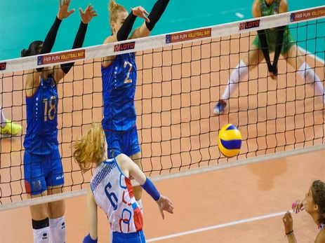 Сборная Азербайджана по волейболу победила Словакию в первом финале Евролиги