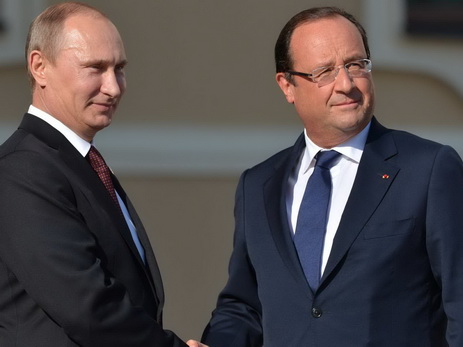 Путин и Олланд обсудили вопросы нагорно-карабахского урегулирования