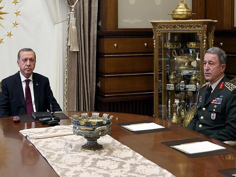 Президент Турции примет главу Генштаба ВС страны