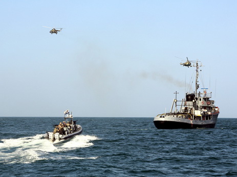 В ходе учений ВМС Азербайджана проведен этап боевых стрельб - ФОТО