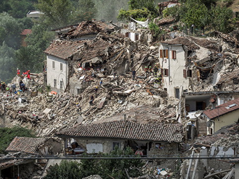 В Центральной Италии произошел новый подземный толчок магнитудой 4,4