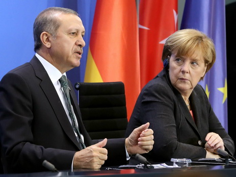 У Эрдогана и Меркель возник спор в прямом эфире – ВИДЕО