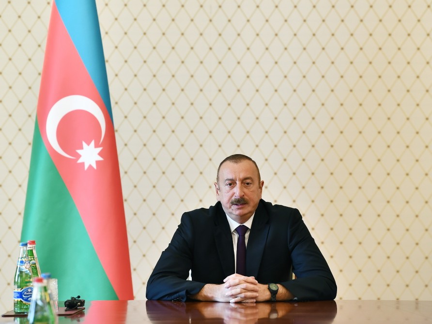 Ильхам Алиев: Кровавые террористические акты были направлены на то, чтобы напугать наше общество