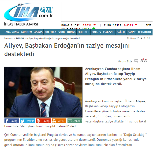 СМИ Турции высоко оценили выступление Президента Азербайджана в Праге  [Фото]