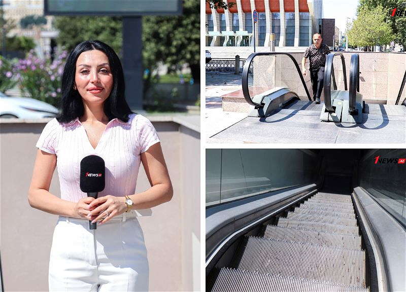 Замерли навсегда? Почему эскалаторы в бакинских переходах не работают годами? - ФОТО - ВИДЕОРЕПОРТАЖ