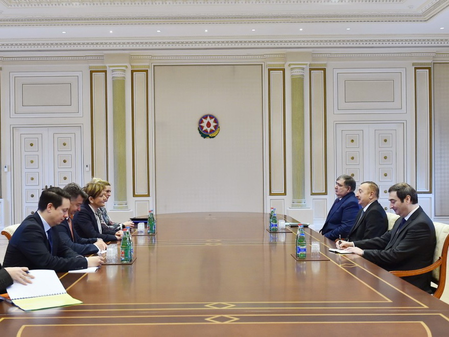 Президент Азербайджана принял вице-премьера Хорватии