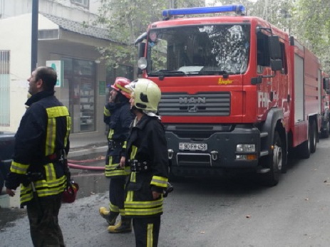 Bakıda 2 otaqlı evdə yanğın olub