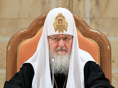 Patriarx Kirill: İlham Əliyev Azərbaycanın firavanlığı naminə bütün gücünü sərf edən dövlət lideridir