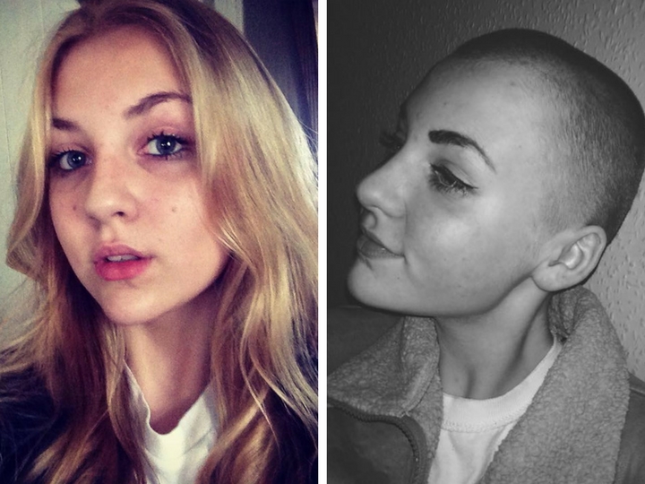 Школьницу выгнали с уроков из-за того, что она отдала волосы на благотворительность - ФОТО