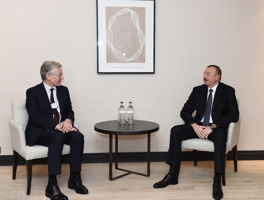 Prezident İlham Əliyev “Royal Phillips” şirkətinin baş icraçı direktoru ilə görüşüb – FOTO