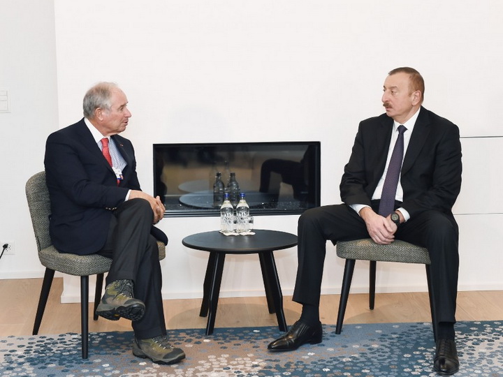Prezident İlham Əliyevin ABŞ-ın “Blackstone” şirkətinin həmtəsisçisi və icraçı direktoru ilə görüşü olub - FOTO