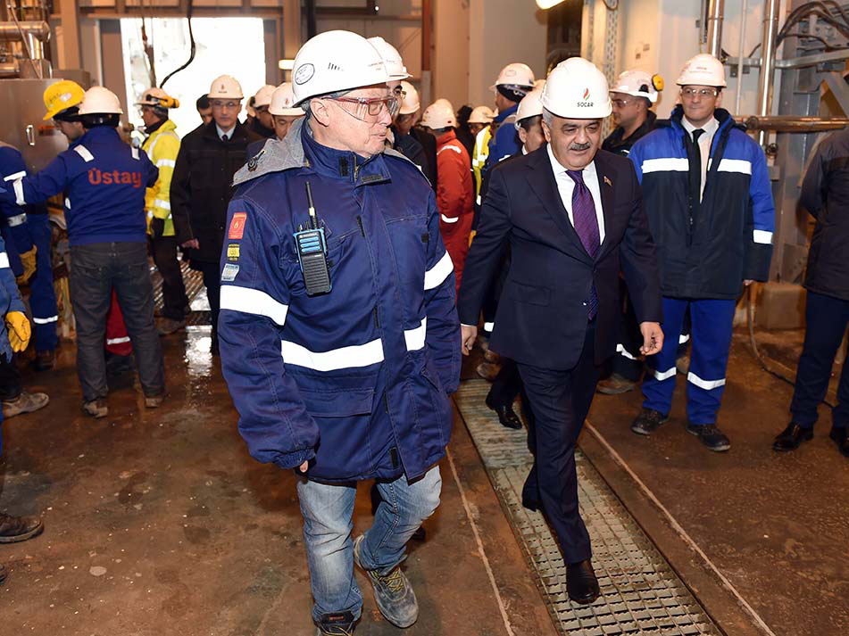 «SOCAR Polymer» протестировал выпуск полипропилена на новом заводе в Сумгайыте