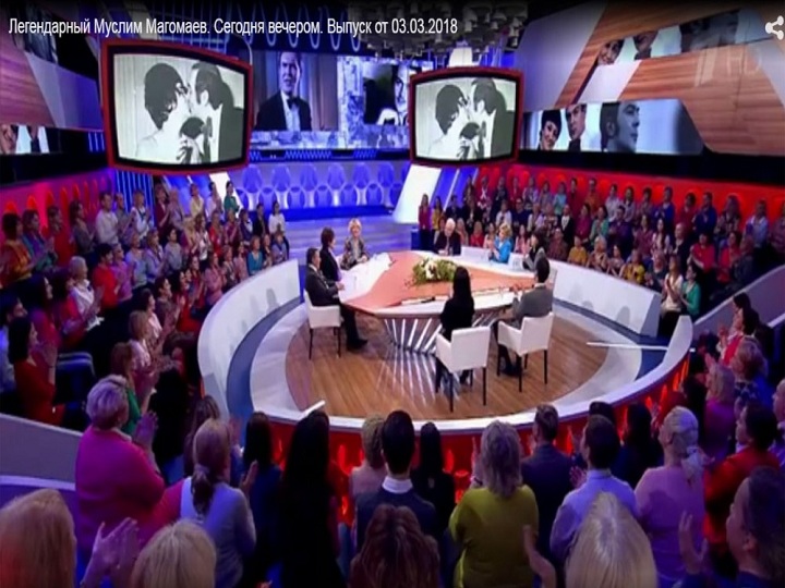 Rusiyanın Birinci televiziya kanalında Müslüm Maqomayev günü – FOTO