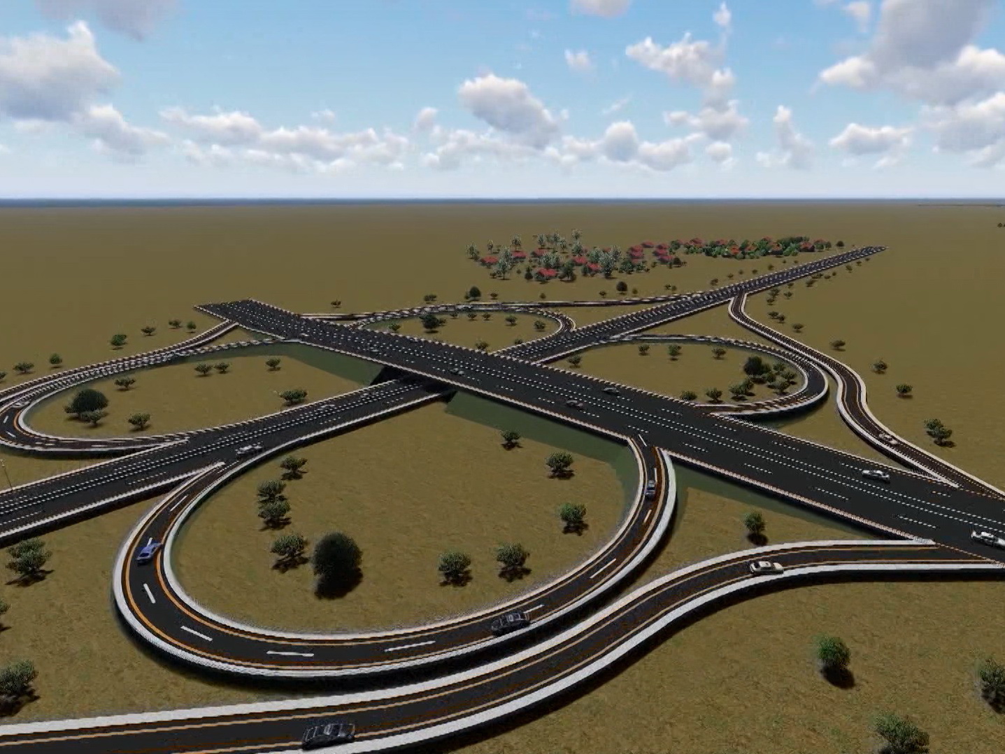 Продолжается строительство новой скоростной дороги Баку - Губа - граница России - ФОТО