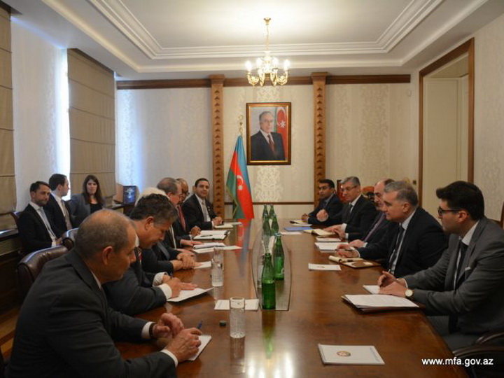Elmar Məmmədyarov ABŞ Konqresinin üzvləri ilə görüşüb