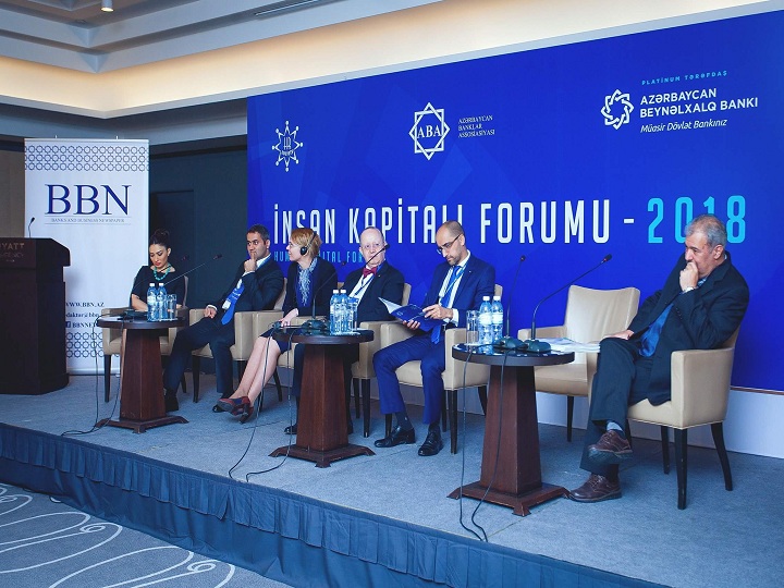 Azərbaycan Beynəlxalq Bankının dəstəyi ilə “İnsan Kapitalı Forumu-2018” keçirilib