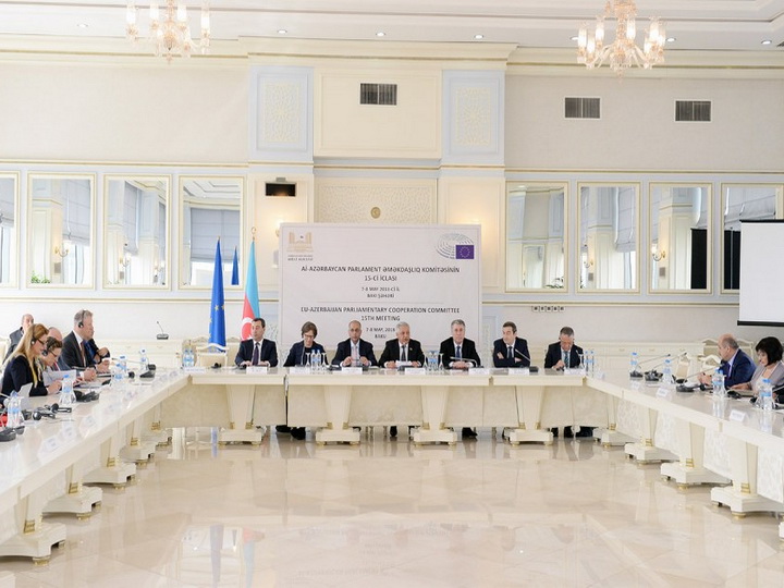 Avropa-İttifaqı–Azərbaycan Parlament Əməkdaşlıq Komitəsinin XV iclası başa çatıb