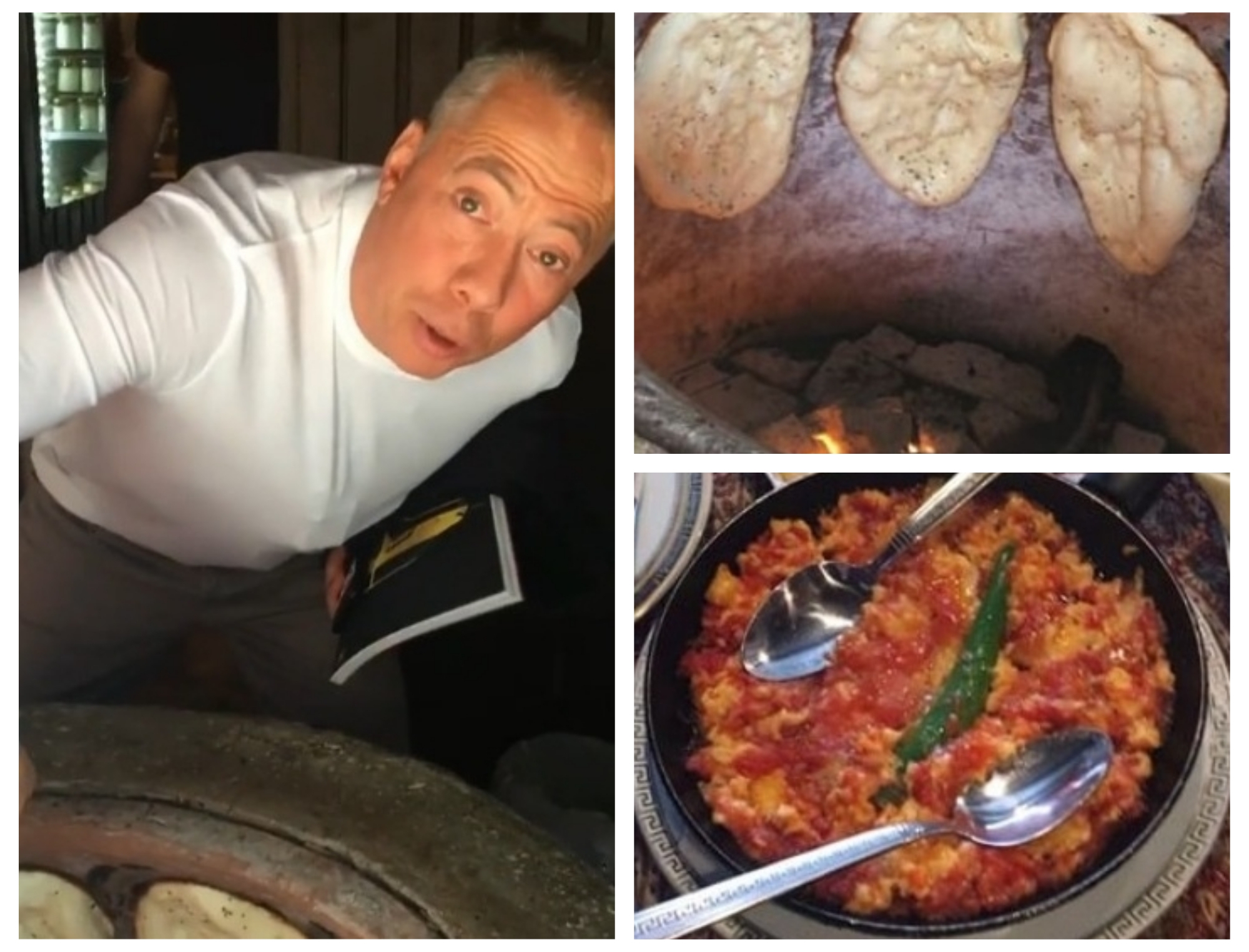 Аркадий Новиков показал в Instagram приготовление тендира и традиционный азербайджанский завтрак – ВИДЕО
